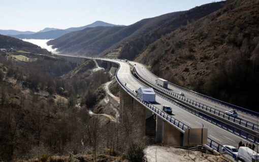 Inauguración del Viaducto de El Castro